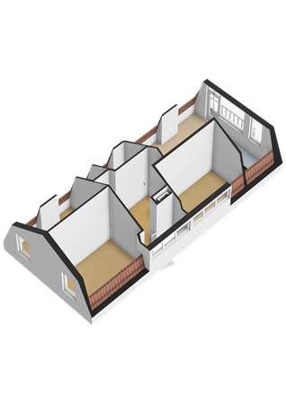 Floorplan - Mathenesserweg 129C04, 3027 HM Rotterdam